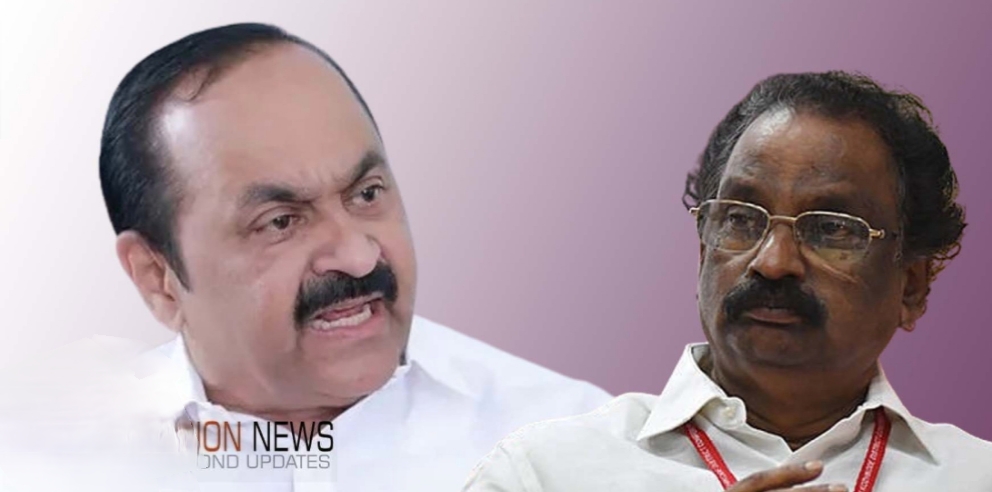 എകെ ബാലന്റെ പ്രസ്താവന വർഗീയ കലാപം ഉണ്ടാക്കാൻ ലക്ഷ്യമിട്ടുള്ള താണെന്ന് വി.ഡി. സതീഷൻ