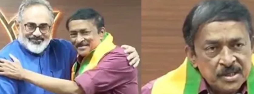 ഇടത് സഹയാത്രികന്‍ റെജി ലൂക്കോസ് ബി.ജെ. പി. യിൽ ചേർന്നു